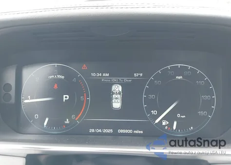 2016 Land Rover Range Rover 3.0L V6 Turbocharged Diesel Hse Td6 z USA, uszkodzony, nr VIN SALGS2KF9GA258617